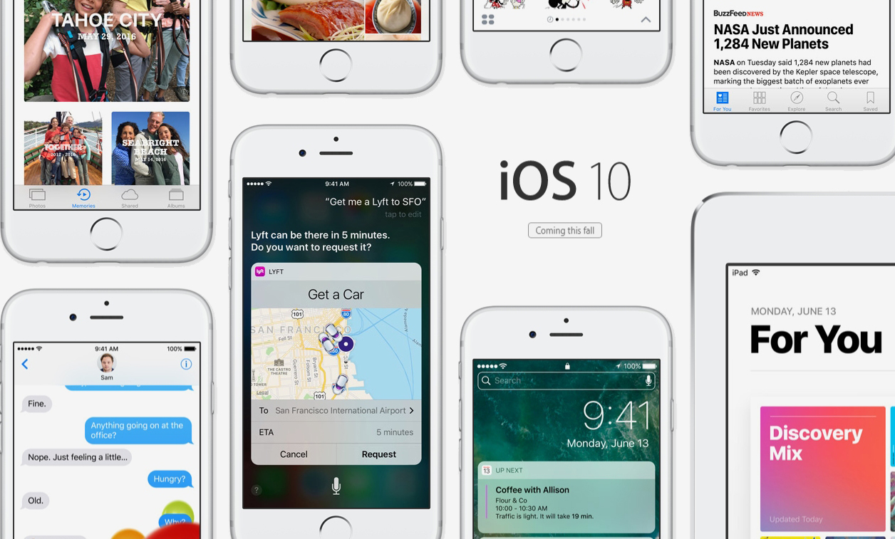 Apple launches iOS 10 update with a minor hiccup