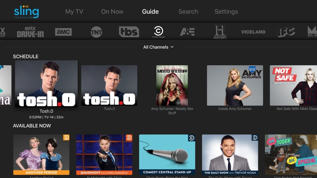 Sling TV adds a dozen Viacom channels as service lands on Apple TV