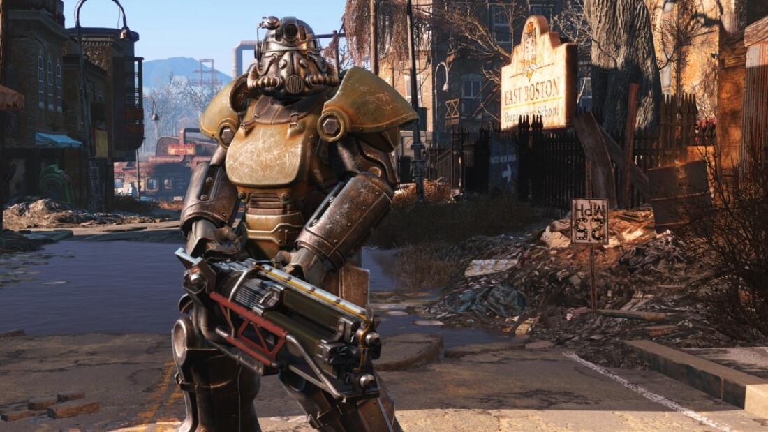 A virtual reality version of Fallout 4 will be released for the HTC Vive next year