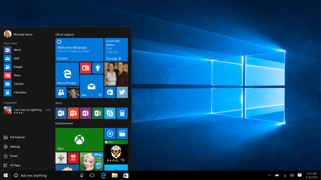 Windows 10's Anniversary Update coming August 2