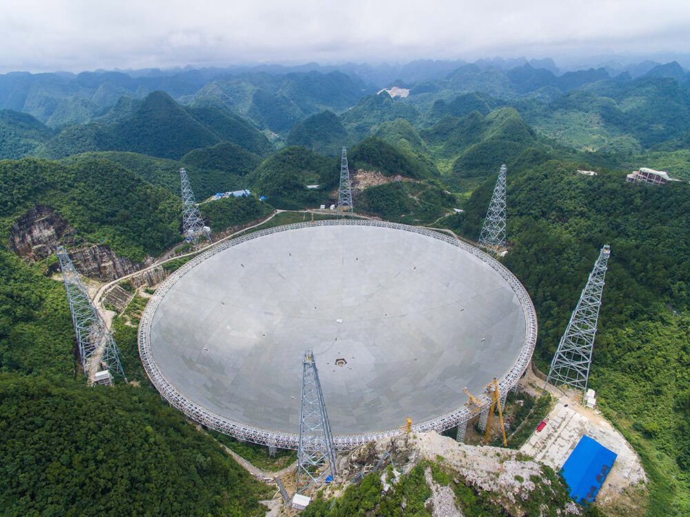 China completes work on 500-meter telescope designed to search for alien life