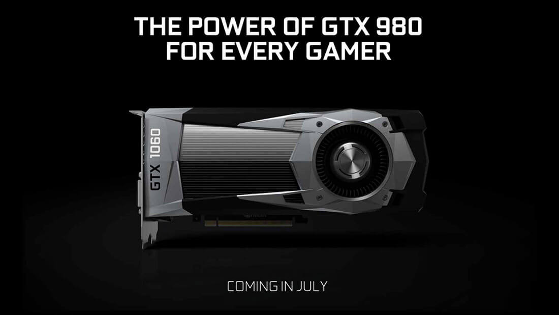 Nvidia soft-launches the GeForce GTX 1060, coming later this month for $249