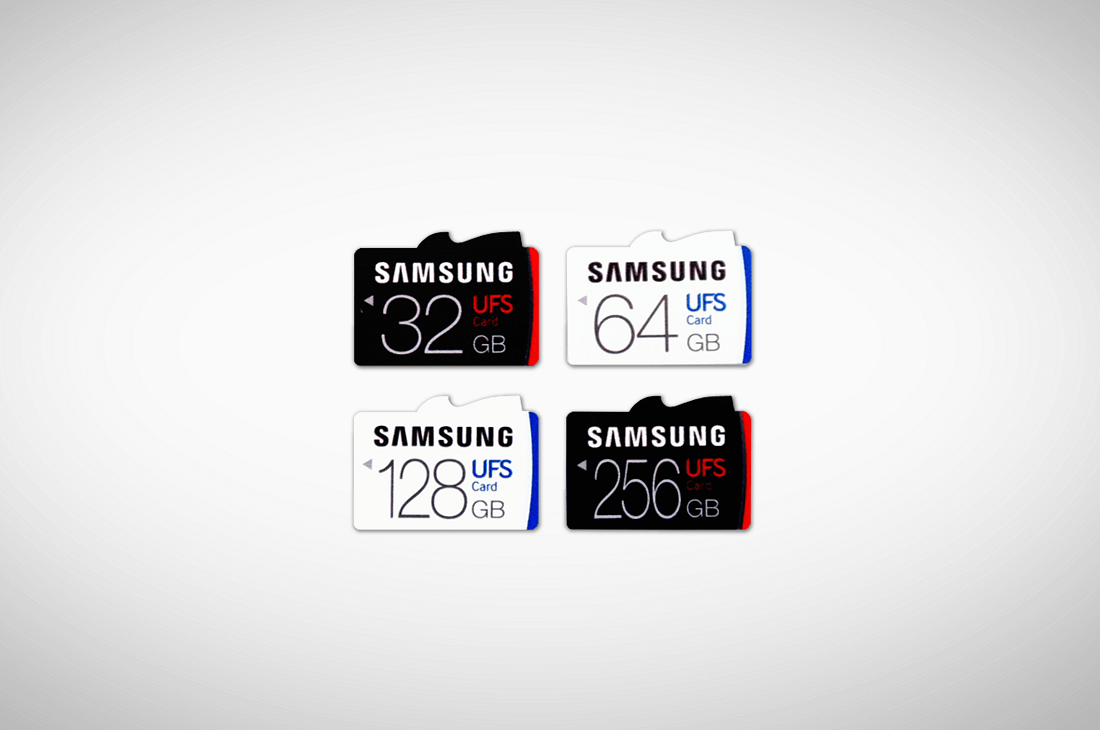 Samsung unveils 256GB UFS memory card that's five times faster than a MicroSD