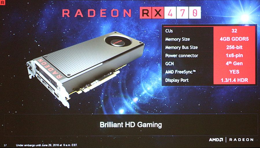 AMD shares new details regarding its upcoming Radeon RX 470, RX 460 graphics cards