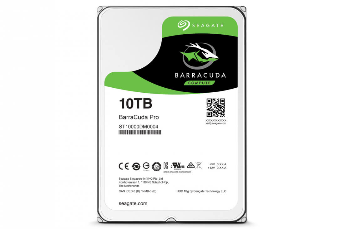 Seagate unveils a 10TB hard drive designed for consumers