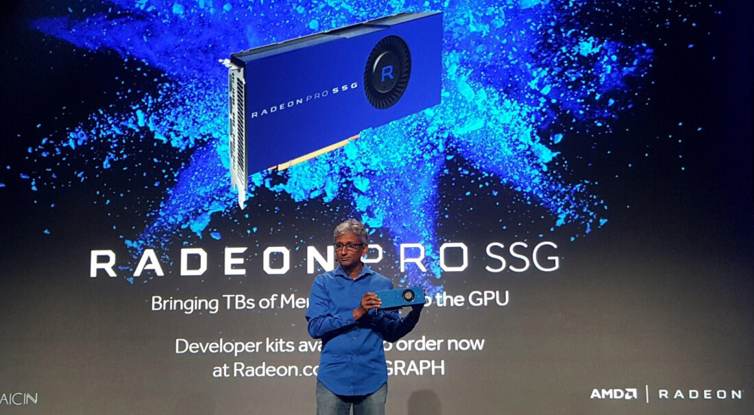 GPU powered storage: AMD's Radeon Pro SSG fits a Polaris GPU alongside M.2 SSDs