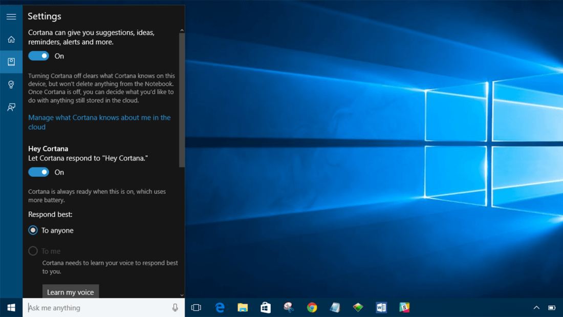 Microsoft will make Cortana mandatory in Anniversary Update