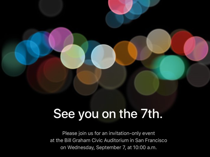 Apple's press invite for iPhone 7 unveiling hints at major camera changes