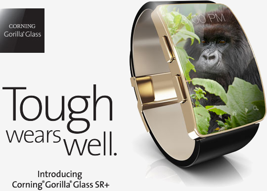 Corning unveils Gorilla Glass SR+ for wearables