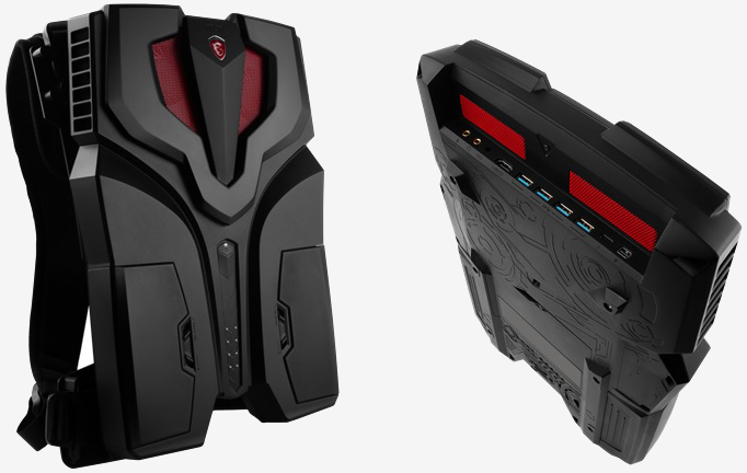 MSI refines backpack PC, calls it the VR One