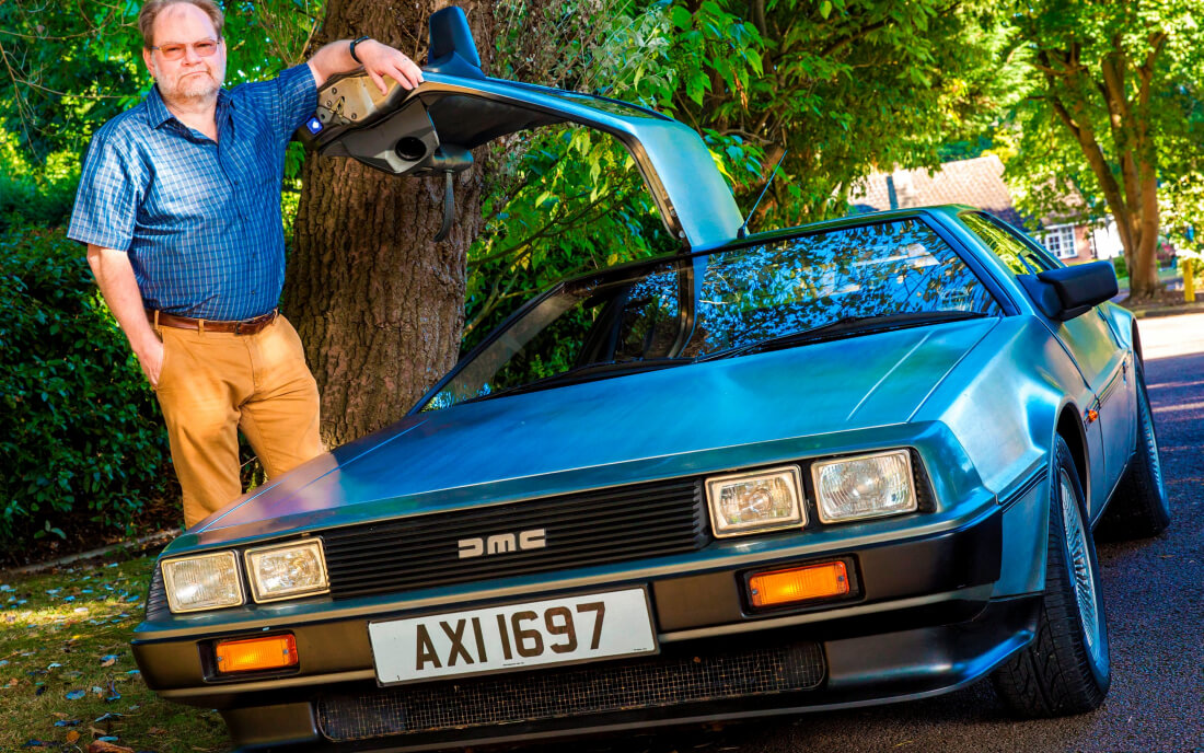 Man arrested for driving at 88 mph in DeLorean says he wasn't trying to travel through time