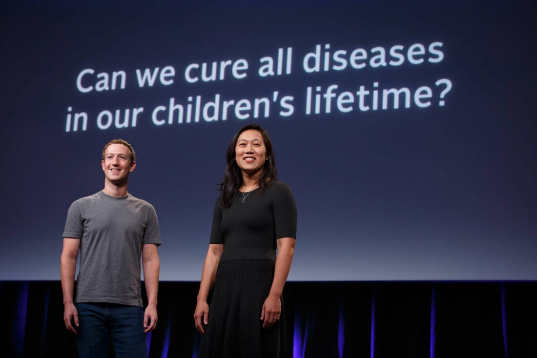Zuckerberg and Chan launch $3 billion initiative to cure all diseases