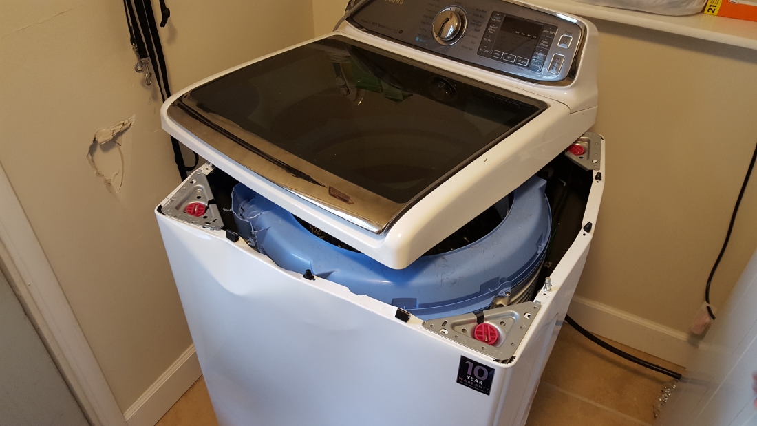 Oh My... Consumer Product Safety Commission issues warning over 'exploding' Samsung washing machines