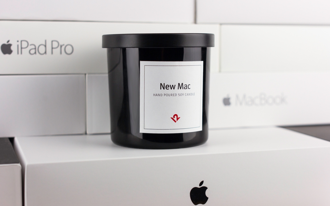 This candle will make your room smell like a new MacBook