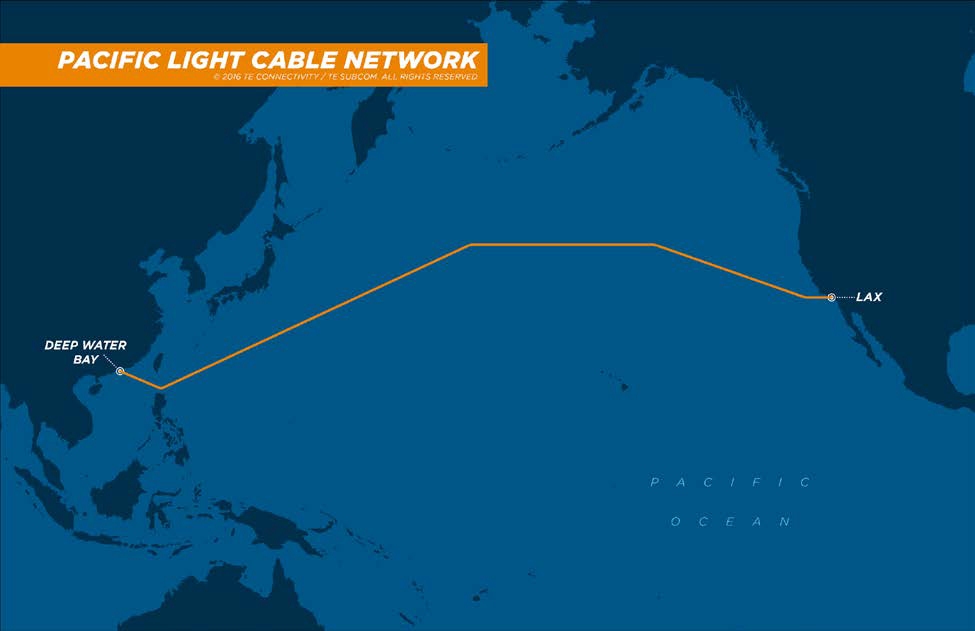 Facebook teams with Google to build undersea cable from Hong Kong to Los Angeles