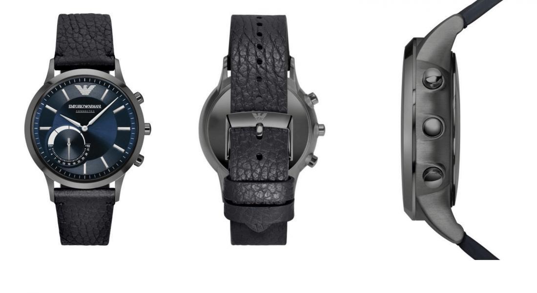 Emporio Armani enters the wearables market with its new hybrid