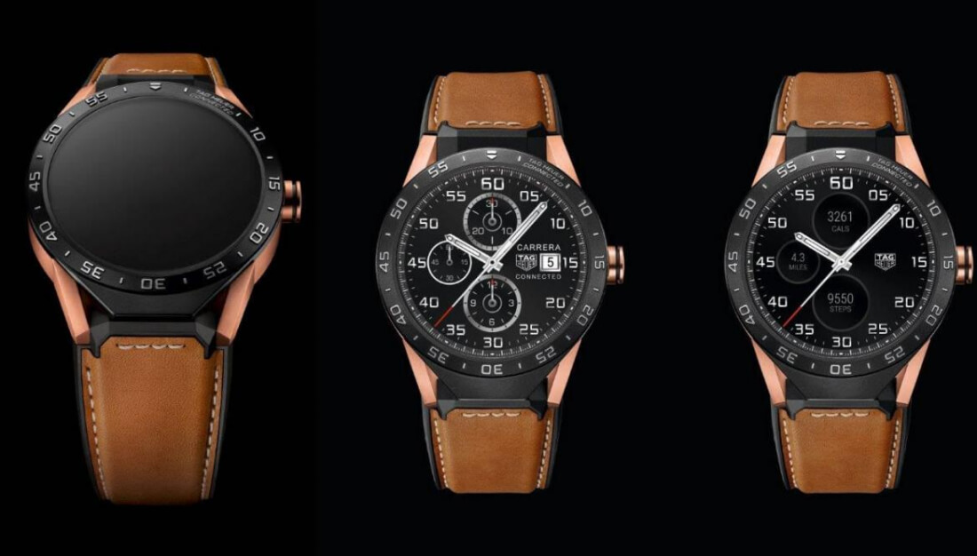Tag Heuer's rose gold edition of its Connected smartwatch costs $9900