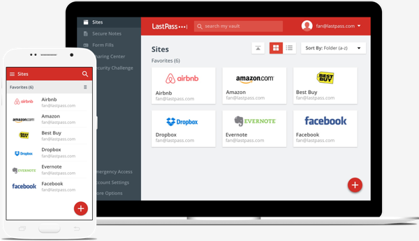 LastPass Free now syncs credentials across all of your devices