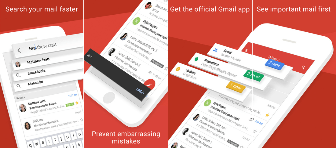 Gmail for iPhone gets fresh design, undo send and faster search