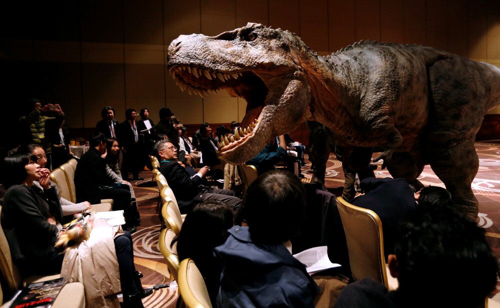 Japanese firm wants a real-life Jurassic Park with world's biggest, most realistic robot dinosaurs