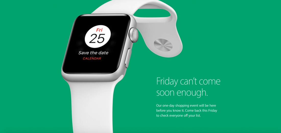 Apple announces it will take part in this year's Black Friday