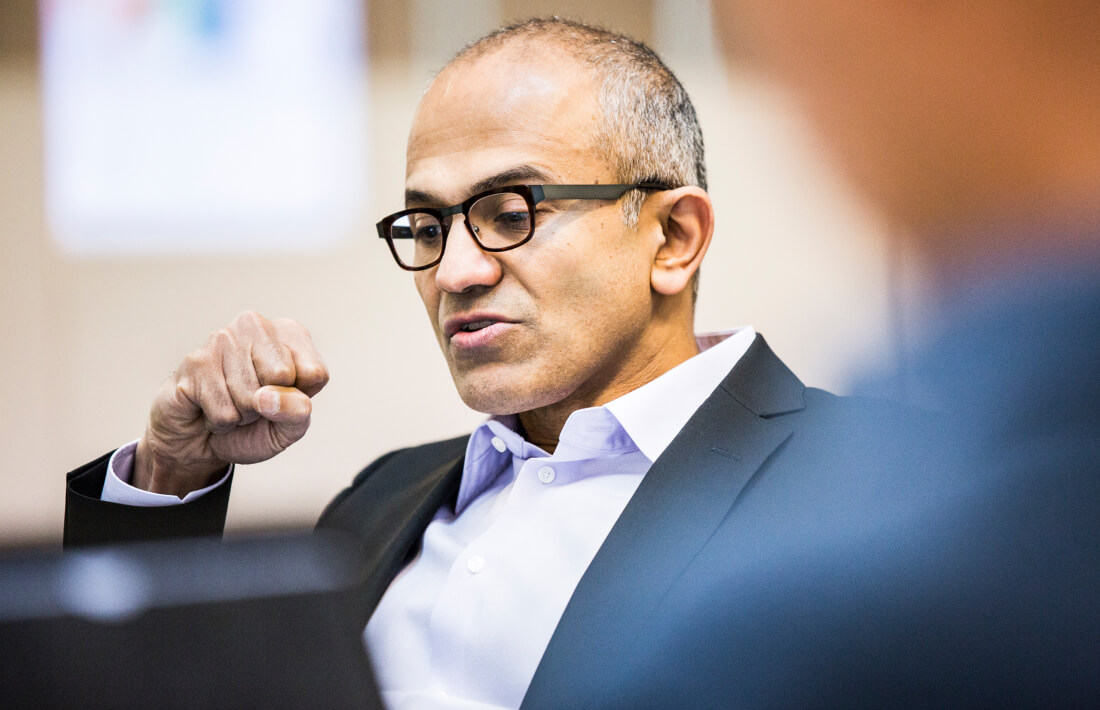 Satya Nadella hints that the ultimate mobile device Surface Phone is in development