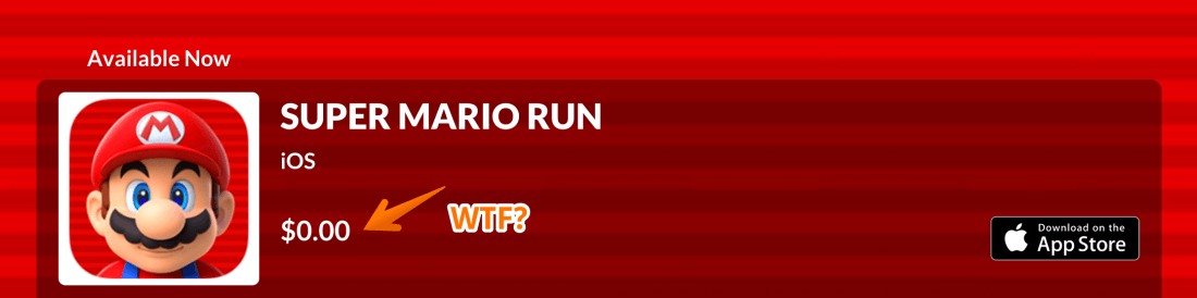 Nintendo's 'Super Mario Run' App Will Cost $10 - WSJ