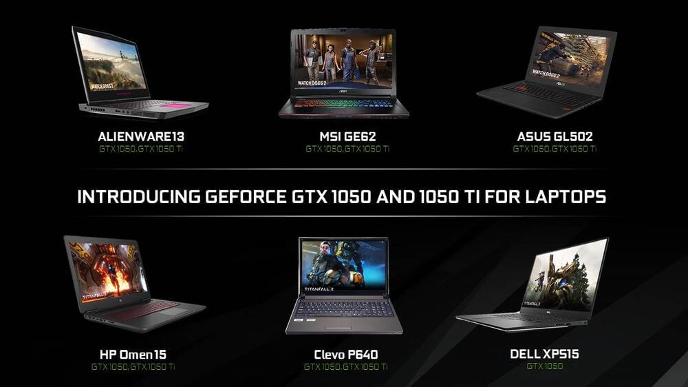 Nvidia releases GTX 1050 and 1050 Ti for mid-range laptops