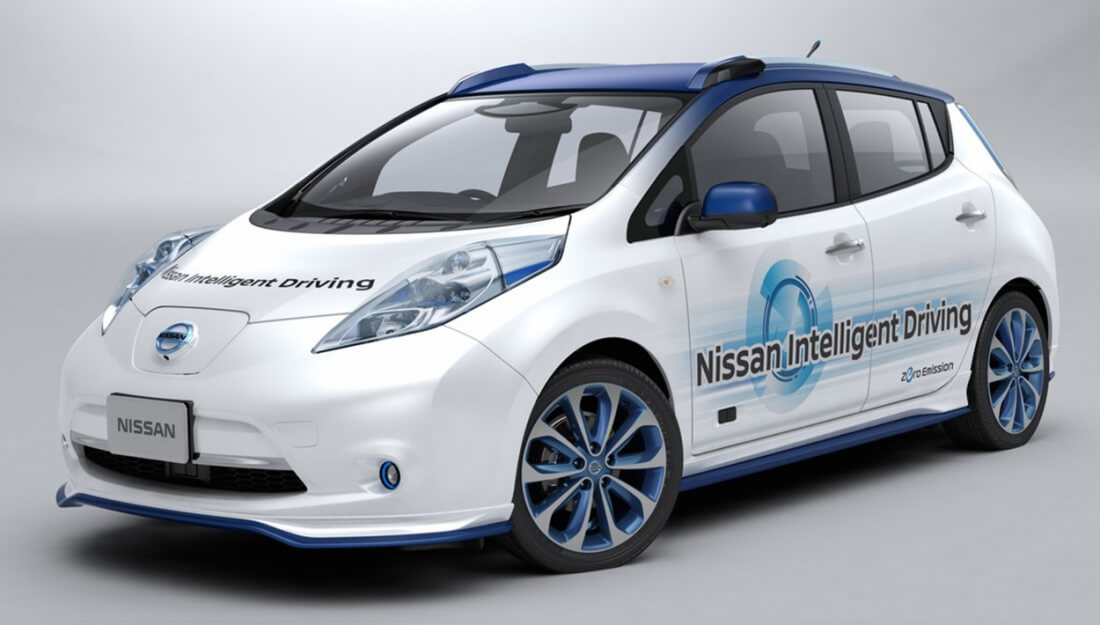 Nissan's self-driving system contacts a human helper to resolve difficult situations