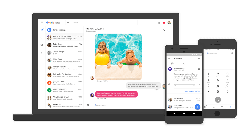 Google Voice gets a much needed facelift and new features