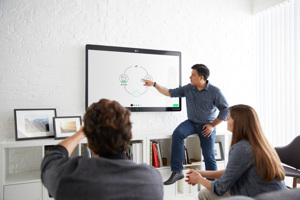 Cisco joins Microsoft and Google in the digital whiteboard market with its $5000 Spark Board