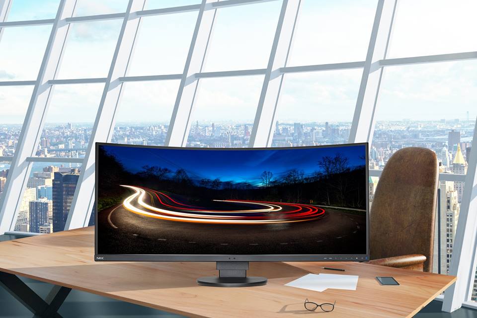 NEC unveils MultiSync EX341R curved ultrawide display, starts at $999