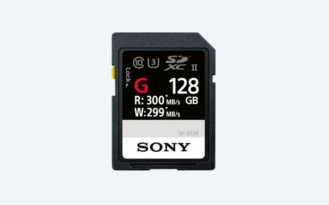 Sony's world's fastest SD cards that write data at 299MB/s arrive next month