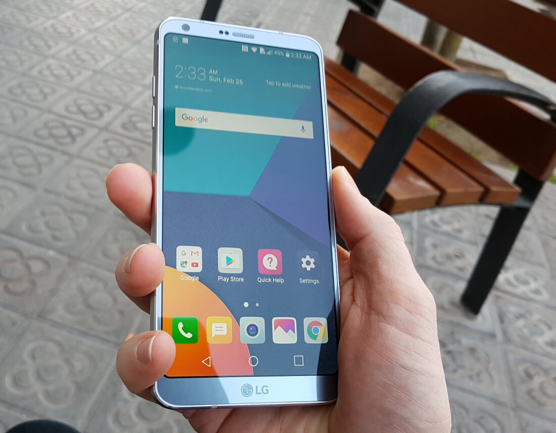 Hands-on first impressions with the LG G6