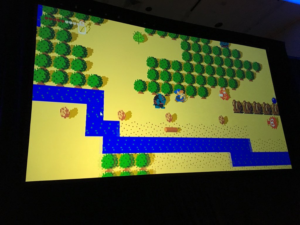 Nintendo created a 2D prototype of Breath of the Wild modeled after the first Zelda game