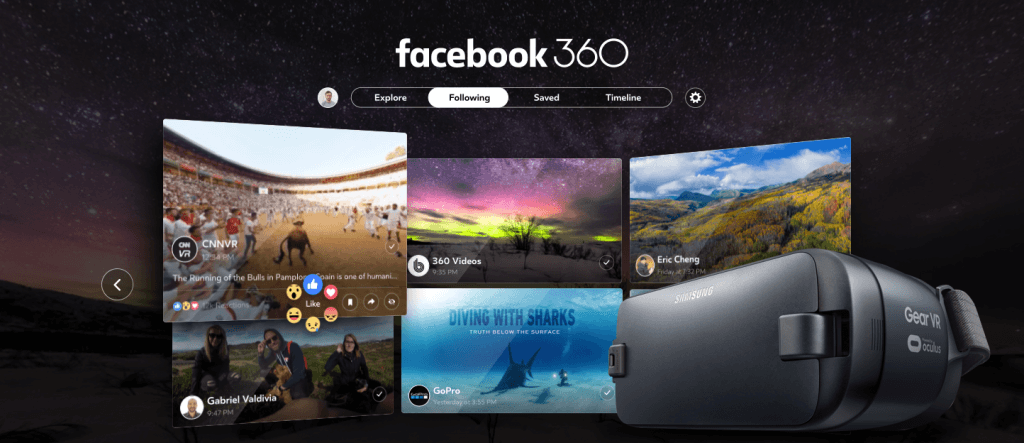 Facebook 360, the social network's dedicated VR app, has arrived