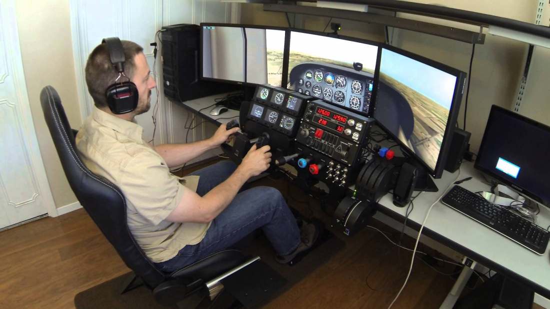 Flight Simulator for Gaming