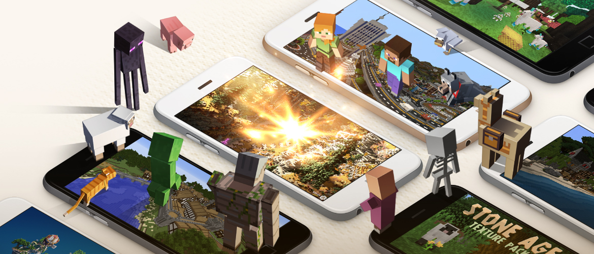 Microsoft is launching a Minecraft marketplace for third-party content, new virtual currency