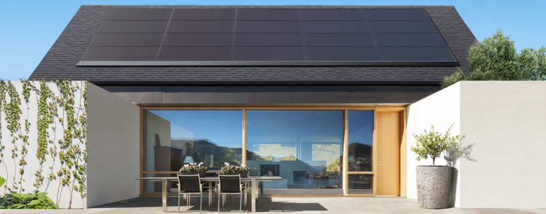 Tesla partners with Panasonic on sleek low-profile solar panels