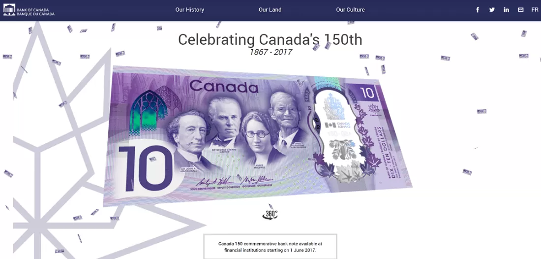 Bank of Canada adds Konami code Easter egg to its website