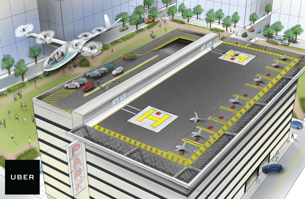 Uber to demonstrate Elevate air taxi service in 2020