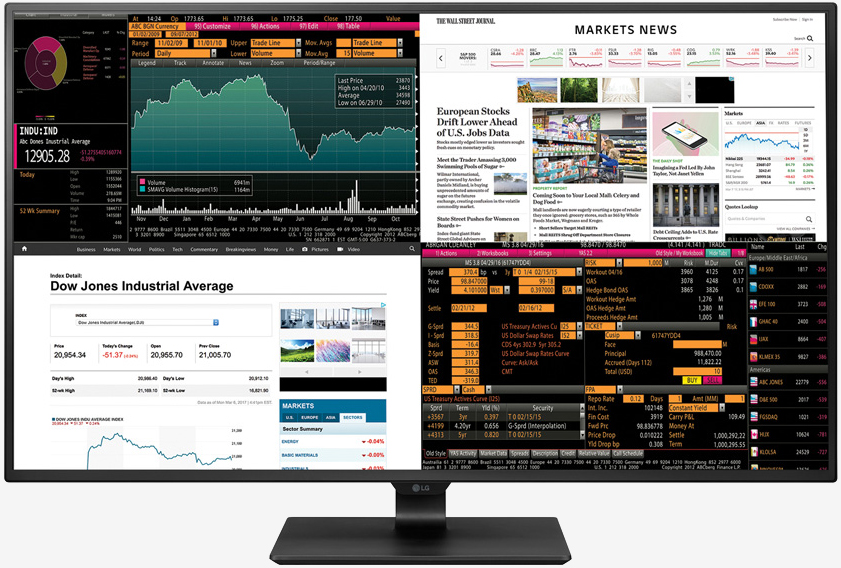 LG's new 4K monitor can display four Full HD sources at once