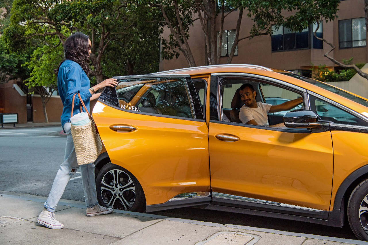 GM expands Maven car-sharing program to include the gig economy