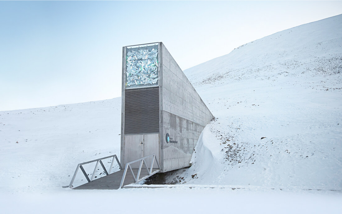 Global seed vault receiving upgrades after melting permafrost breaches entrance tunnel