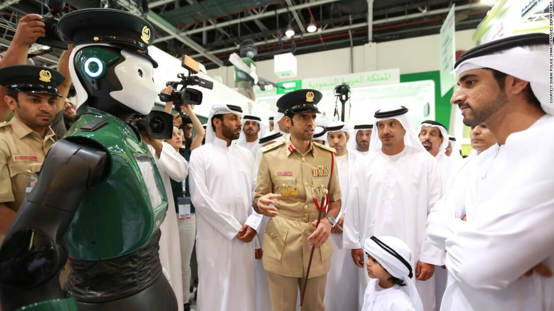 Dubai's robot cop is the first step towards a 25% non-human police force by 2030