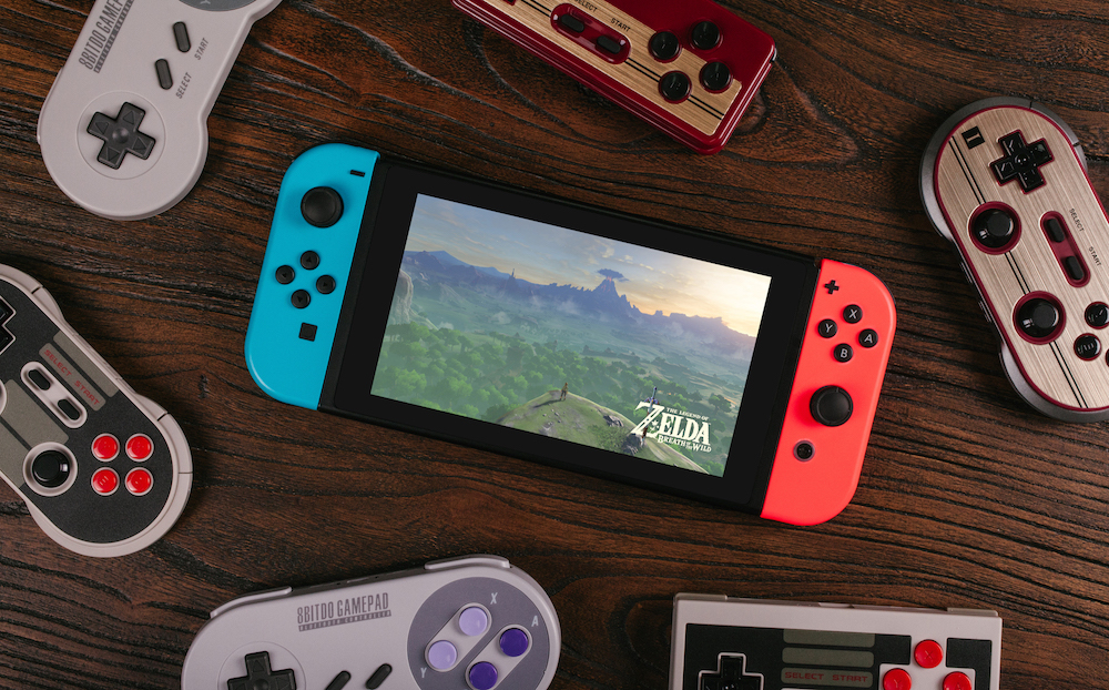 8Bitdo's wireless controllers are now compatible with the Nintendo Switch