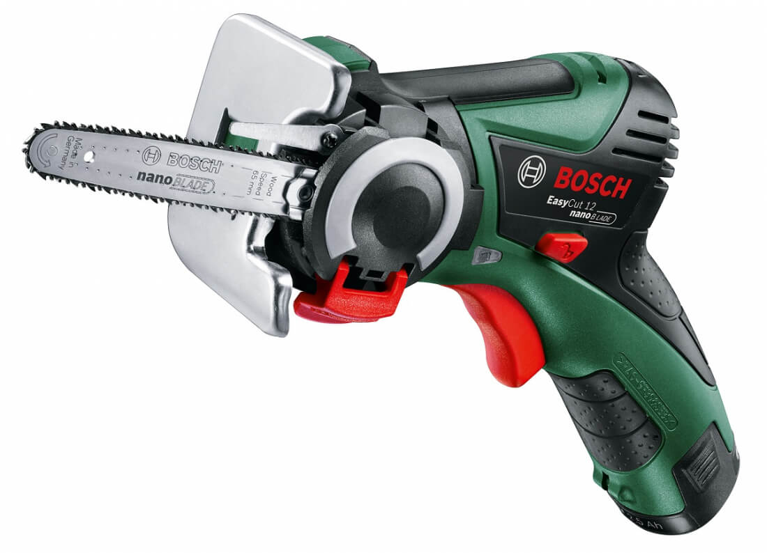 Bosch launches its miniature chainsaw