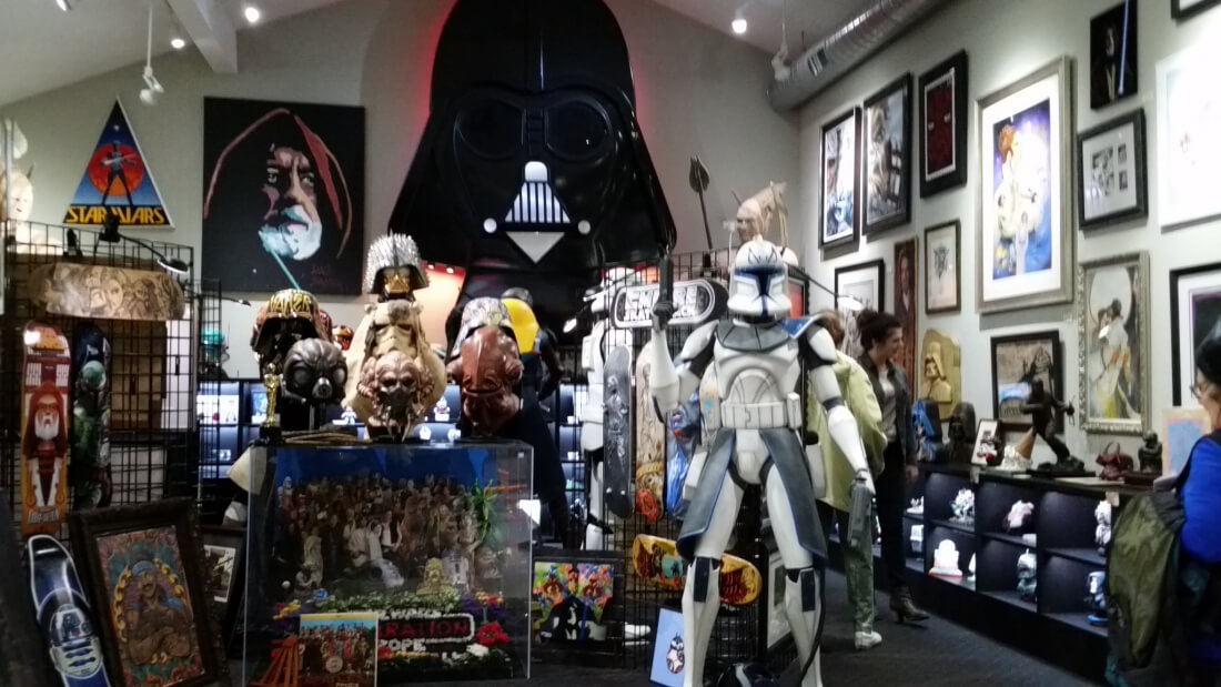 A Star Wars Museum might have lost over $200,000 in merchandise over several months