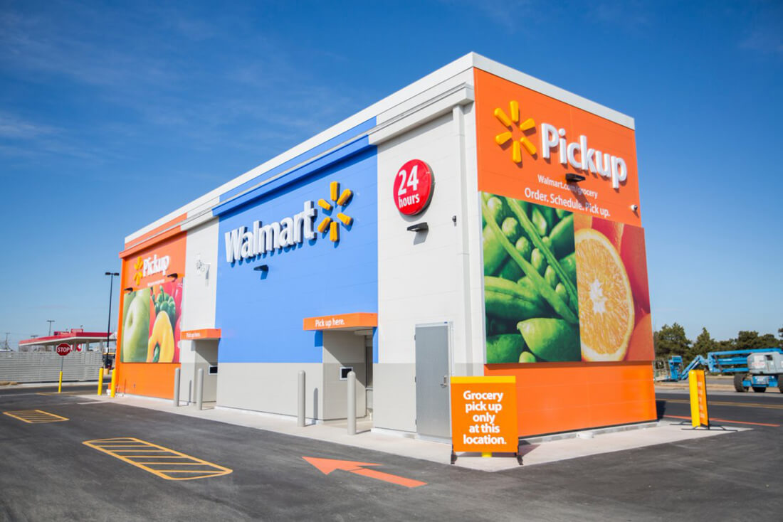 Walmart testing 24-hour, drive-up kiosk for online order collection