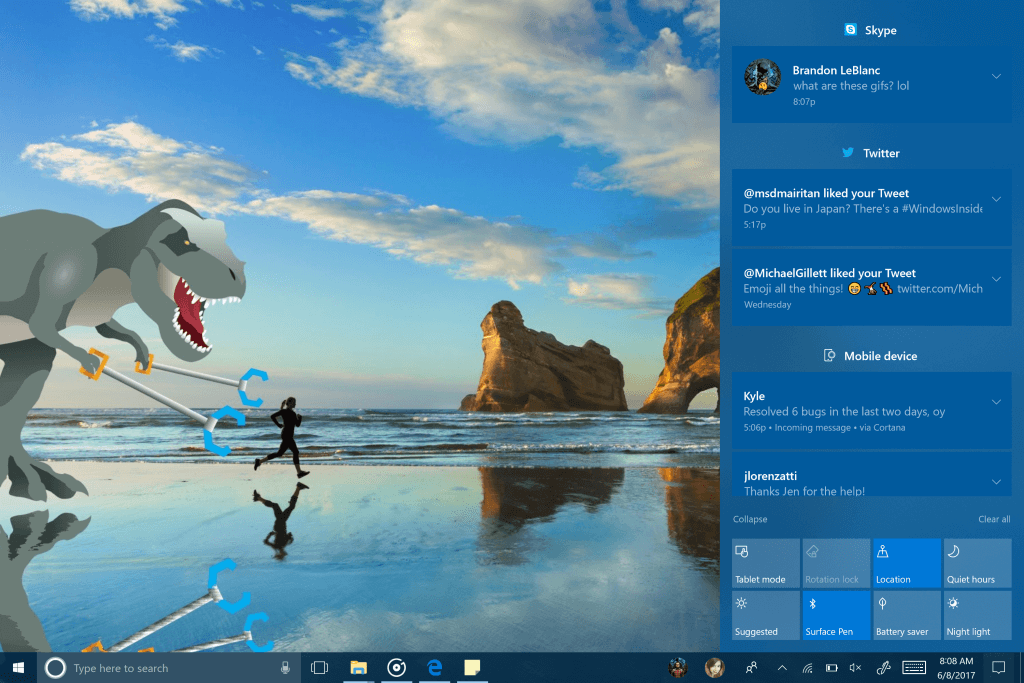 Microsoft rolls out new Windows 10 Creators Fall Update test build with tons of new features